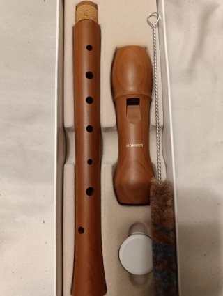 Flauta dulce Hohner de madera