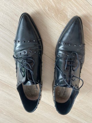 Zapatos Uterque Negros Talla 42