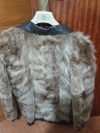 Chaquetón piel