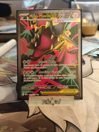 Carta Pokémon Mega-Mawile EX 162/132