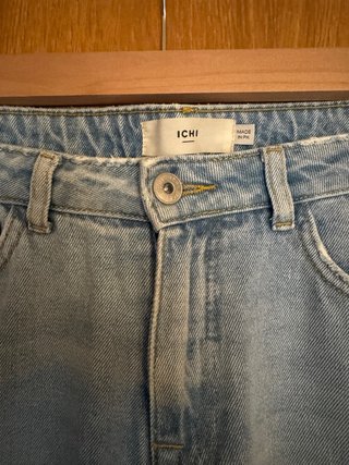 Pantalón vaquero ICHI azul