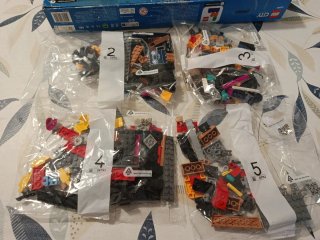 LEGO City Taller de Coches 60389 incompleto