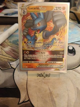 Lucario V ASTRO Carta Pokémon