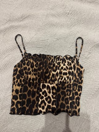 Top Shein Animal Print Talla S