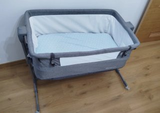 Minicuna Colecho Kinderkraft Gris