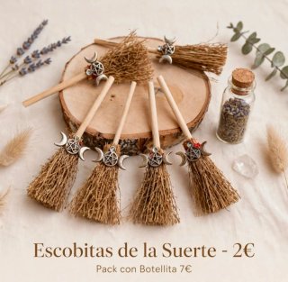 Escobitas de la Suerte Artesanales