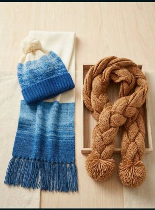 Dos bufandas súper chulas para este invierno! ❄️