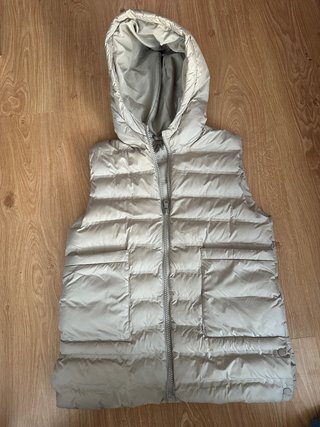 Chaleco Zara Niña Beige Talla 11-12