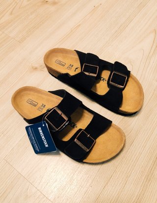 Sandalias Birkenstock Arizona Marrón Talla 38