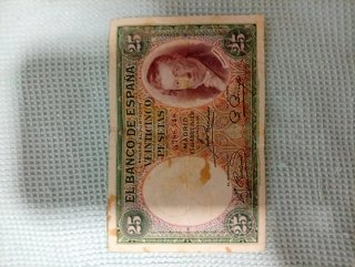 Billete 25 Pesetas 1931