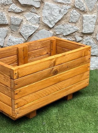 Set Fioriere Rialzate Legno