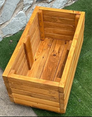 Set Fioriere Rialzate Legno