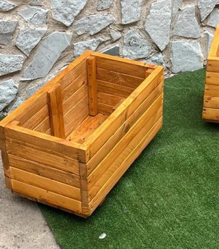 Set Fioriere Rialzate Legno