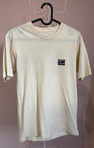 Camiseta Vans Beige Largo 64cm Ancho 43cm