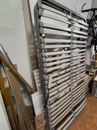 Somier Eléctrico 105x190 con Patas