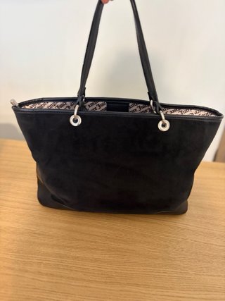 Bolso Juicy Couture Negro Terciopelo Premium
