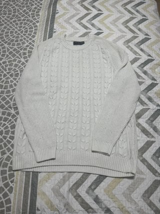 Jersey de punto beige Primark