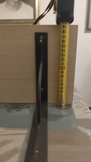 4 Scaffali in Legno e Metallo ~60x20cm