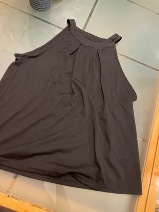 Camiseta de tirantes negra
