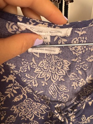 Blusa Southern Cotton Estampada Tam M