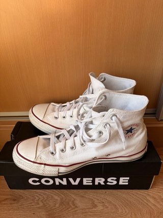 Converse Blancas Talla Alta