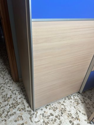 Armario modular madera y metal
