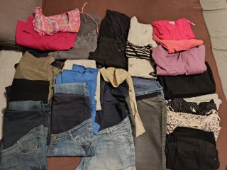 Lote Ropa Premamá Talla M-L (38-40)