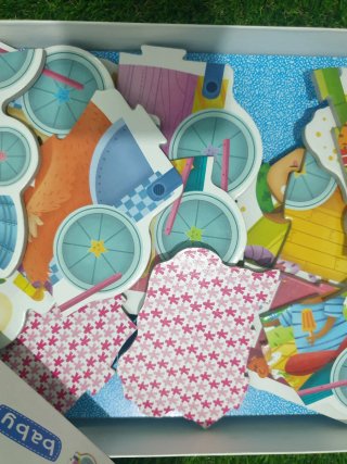 Puzzle infantil Educa Baby Puzzles Tren 5 Piezas