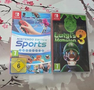 Nintendo Switch Sports e Luigi's Mansion 3