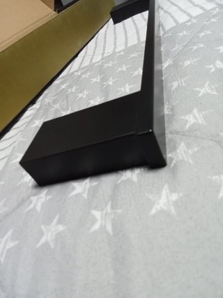 Toallero negro acero