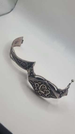 Antiguo Brazalete Bereber de Plata S.XX
