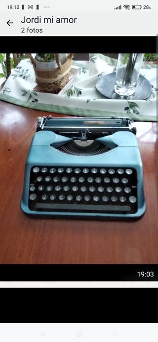 Máquina de escribir Hermes Baby