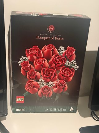 LEGO Icons Bouquet de Rosas Nuevo
