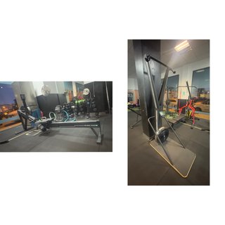 Máquina de Remo Air Smart Rower + Máquina de esquí