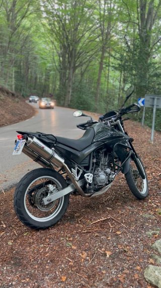 Yamaha XT 660 R Negra/Gris