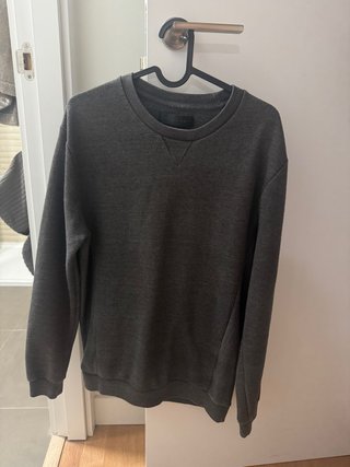 Jersey gris oscuro hombre