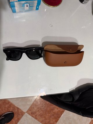 Gafas meta Ray-Ban Wayfarer Negro Verde