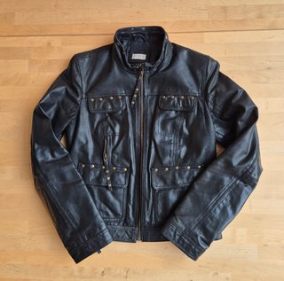 Chaqueta de piel FODM tachuelas talla M
