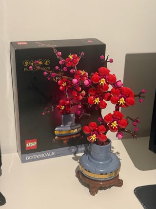LEGO Botanicals Flor de Ciruelo Montada