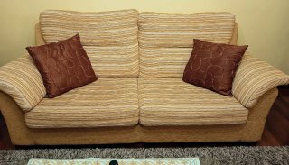 Set di 2 divani (2 e 3 posti) Imbottitura nuova