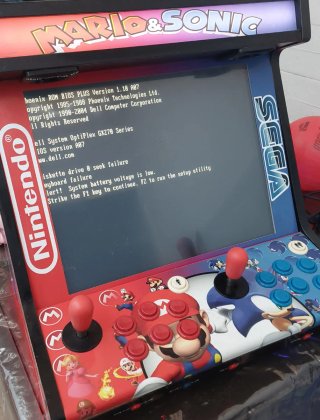Máquina Arcade Retro Mario & Sonic