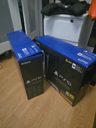 Cajas PS5 Sony (2 unidades)
