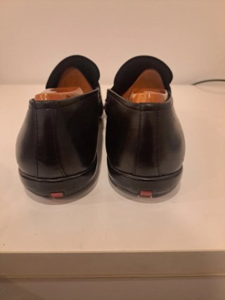 Mocassins Prada em Pele Preto - Tamanho 45