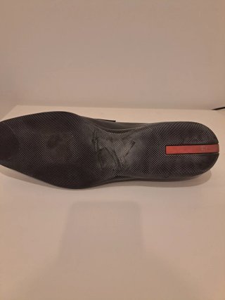 Mocassins Prada em Pele Preto - Tamanho 45