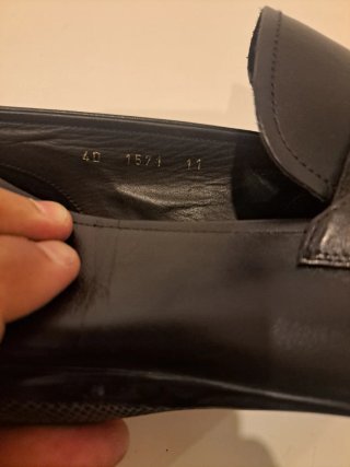 Mocassins Prada em Pele Preto - Tamanho 45