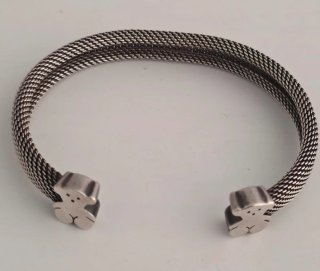 Pulsera Tous Oso Plata