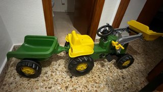 Tractor a Pedales con Pala