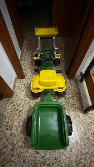 Tractor a Pedales con Pala