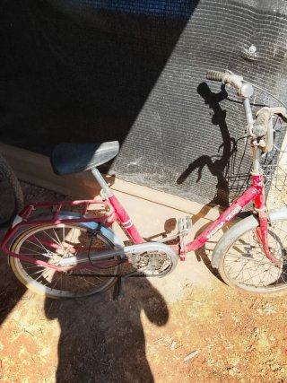 Bicicleta Vintage Rabasa Derbi Roja