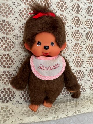 Peluche Monchhichi Antiguo 20 cm